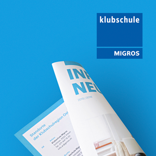 Klubschule Migros: Broschürenkonzept & Redesign